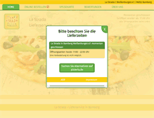 Tablet Screenshot of lastrada-bamberg.de